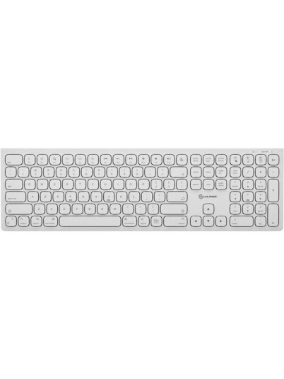 ALOGIC Echelon USB C Rechargeable Wireless Keyboard Nordisk Slv ALOGIC Echelon USB C Rechargeable Wireless Keyboard Nordisk Slv