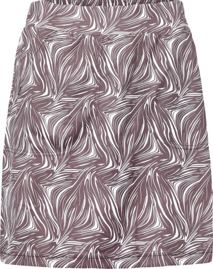 Daily Sports Printed Dull Pull On Skort 45 Cm Brown M