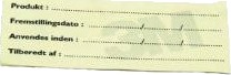 Mærkater Post It 100X40 Mm Til Sporbarhed,12 Pk X 6 Stk/Krt