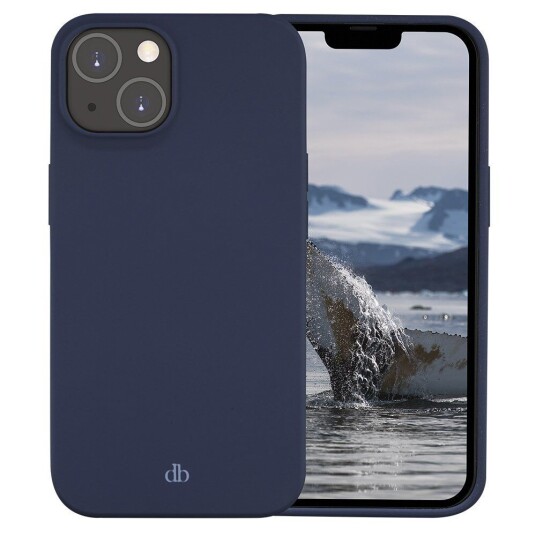 dbramante1928 iPhone 14 Costa Rica Silikon Deksel - 100% Resirkulert Plast - Pacific Blue