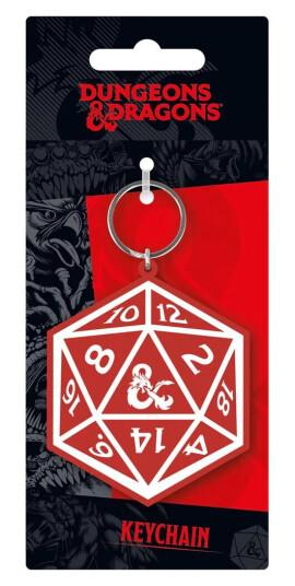 Dungeons and Dragons Nøkkelring Terning Dungeons and Dragons Nøkkelring Terning