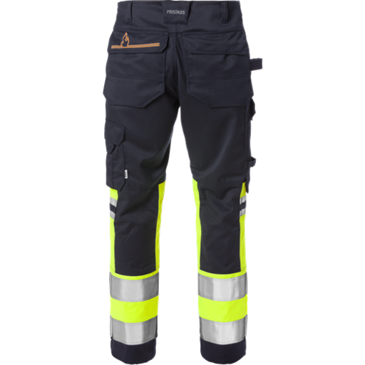 Fristads Byxa Stretch Flamestat 2162 Athf Klass 1 Varselgul/marinblå C46