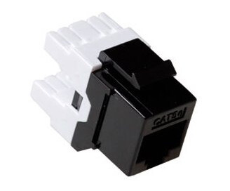 Act Cat6 Keystone Jack Unshielded Punch Down Black. Type: C6 Black Keystone Utp C6 Punchdown Bk (Td6012)