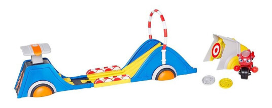 Ricky Zoom Speed & Stunt Bilbane Med Ricky Figur Ricky Zoom Speed & Stunt Bilbane Med Ricky Figur