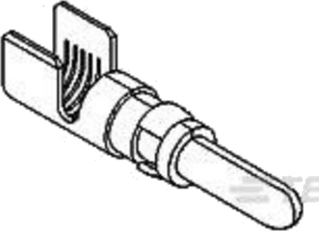 Te Connectivity 213845 4 Rundstift Hannkontakt 1 Stk