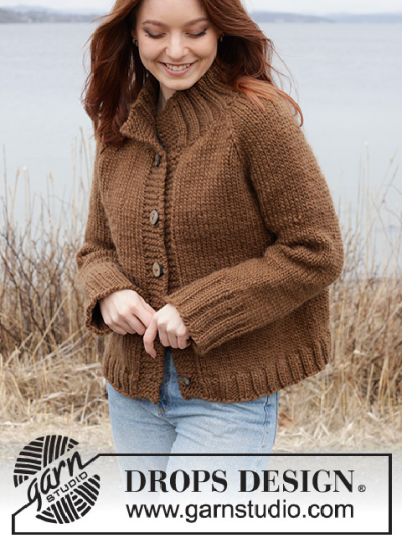 Drops 244 26 Autumn Amber Cardigan