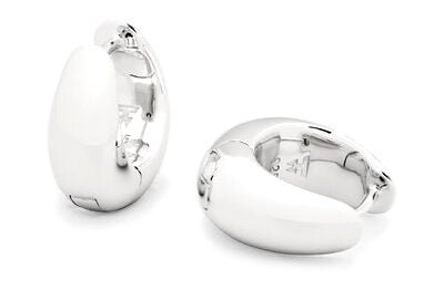Tom Wood Jewellery Ice Hoop Small Øredobber Sølv female