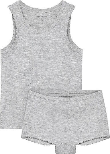 Minymo Underwear Set Grey 152