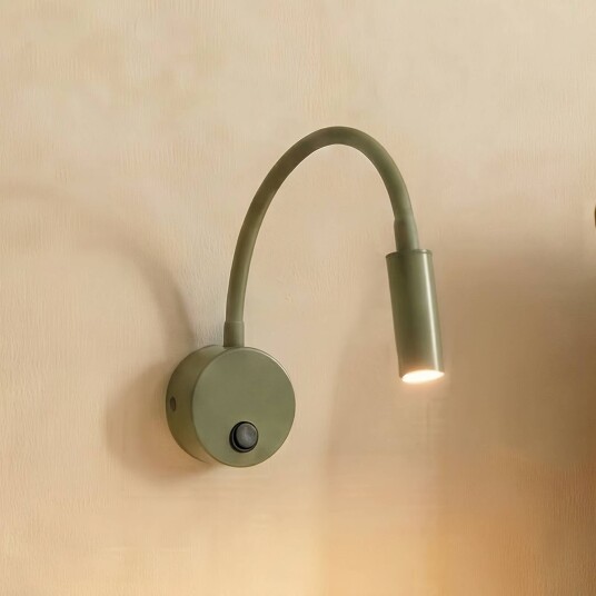 Vegglampe Lagos TK Lighting dimbar Grønn Soverom Metall