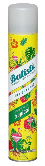 Batiste Tørrsjampo Tropical 200ml - Forfriskende Volum Spray for Alle Hårtyper Batiste Tørrsjampo Tropical 200ml - Forfriskende Volum Spray for Alle Hårtyper