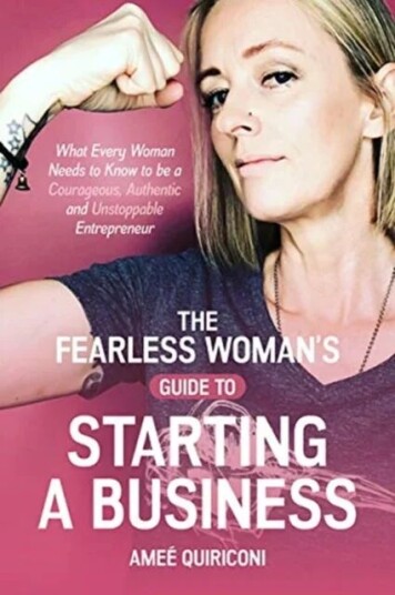 The Fearless Woman'S Guide To Starting A Business Av Amea (C) Quiriconi