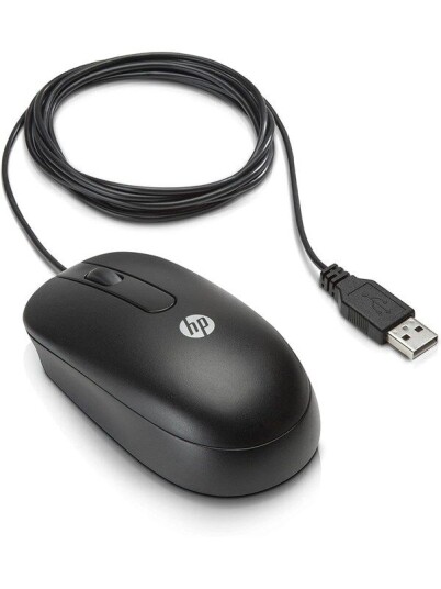 HP Usb Optical Mouse - Mus - Optisk -