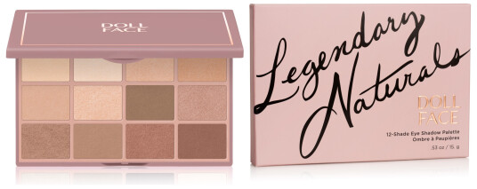 Doll Face 12 Shade Shadow Palette Legendary Naturals Doll Face 12 Shade Shadow Palette Legendary Naturals