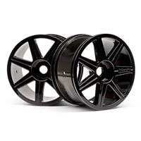 HPI-101156  Black Chrome Trophy Truggy Wheel
