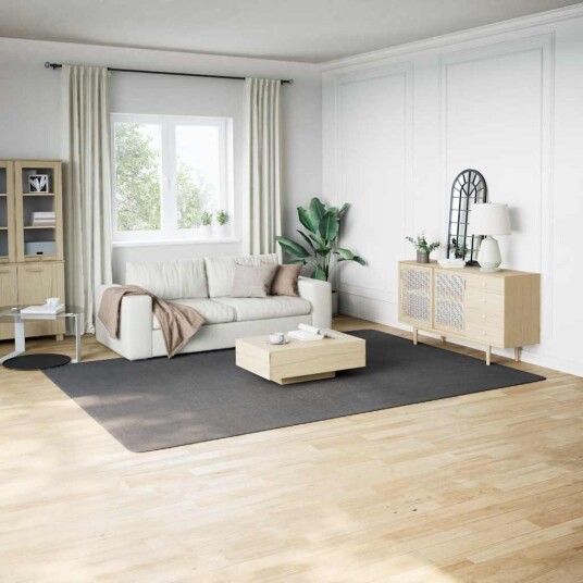 vidaXL Shaggy-teppe antrasitt 240x340 cm polyester