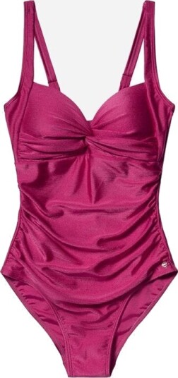 Panos Emporio Veronia Rose Swimsuit - Rose Red Rød 38