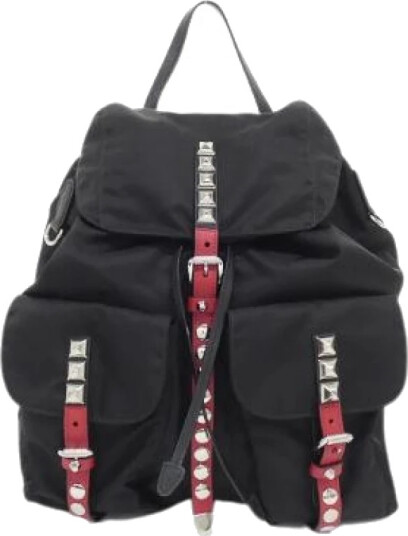 Prada Vintage, unisex, Pre-owned, Svart, ONE SIZE,