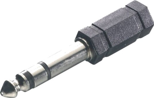 Vivanco Vvajackad35f63m 6.3 Mm 3.5 Mm Svart