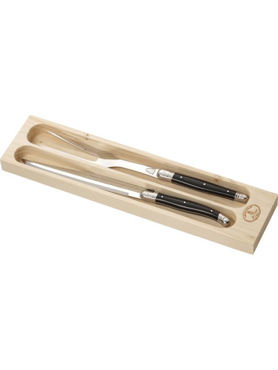 Jean Dubost Laguiole Carving Set 2 Pieces
