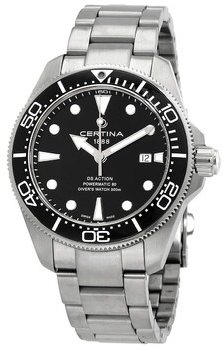 Certina Herreklokke C032.607.11.051.00 DS Action Sort/Stål Ø43 mm