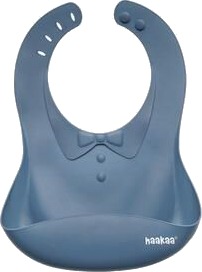 Haakaa Silicone Baby Bib Bluestone 1 stk. Haakaa Silicone Baby Bib Bluestone 1 stk.