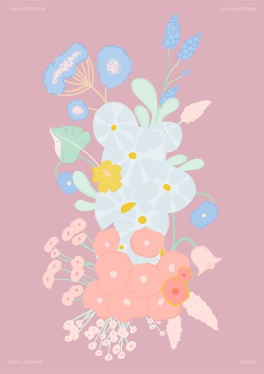 Plakat Flora Moderna