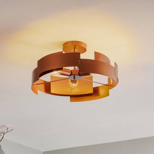 Euluna Tori taklampe kobber