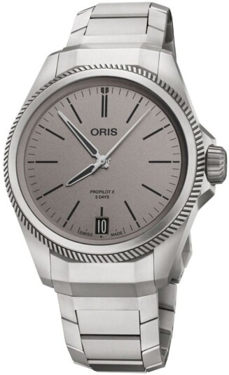 Oris Herreklokke 01 400 7778 7153 07 7 20 01TLC Propilot X Grå/Titan