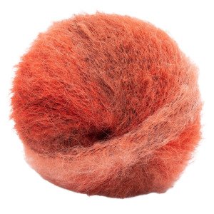 Kremke Soul Wool Baby Silk Fluffy Multi 203 Mørkerød Kremke Soul Wool Baby Silk Fluffy Multi 203 Mørkerød