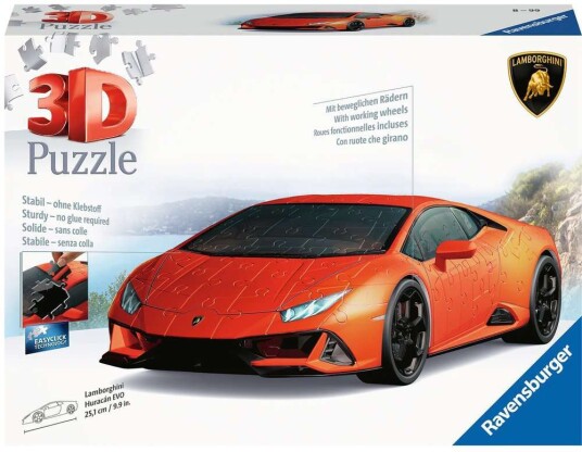 Ravensburger Lamborghini Huracán Evo Verde 108pcs
