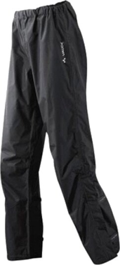Vaude Women"s Fluid Pants regnbukser dame svart 48(4XL)
