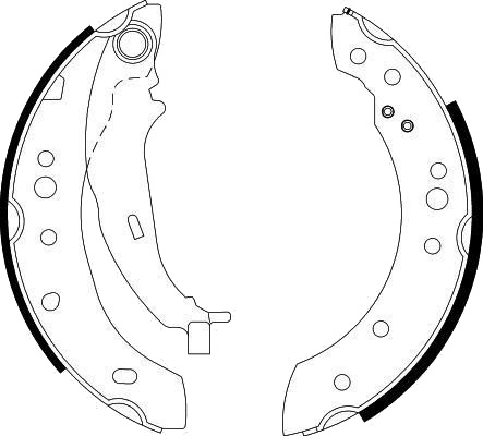 Bremsesko sett HELLA 8DB 355 000-271