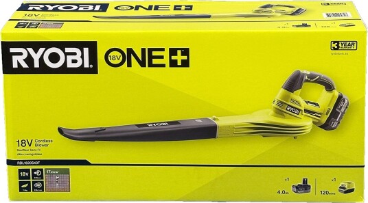 Ryobi Løvblåser Rbl1820s40f 5133004180 Ryobi Løvblåser Rbl1820s40f 5133004180