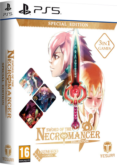 Sword of the Necromancer Collection Special Edition PlayStation 5 Spill Sword of the Necromancer Collection Special Edition PlayStation 5 Spill