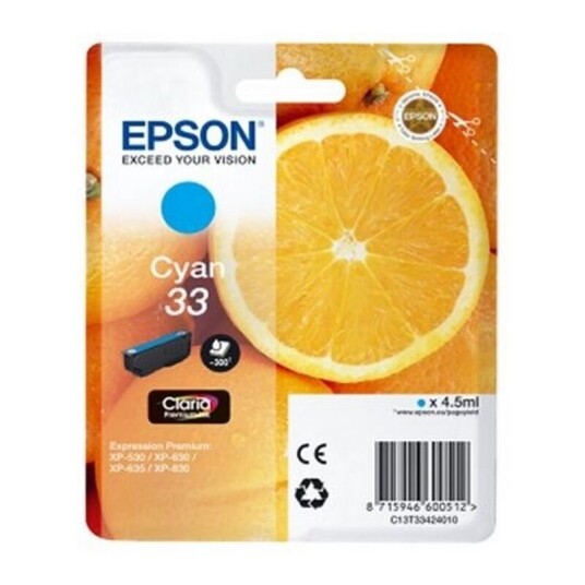 Epson Kompatibel Blekkpatron Epson T33 - Magenta