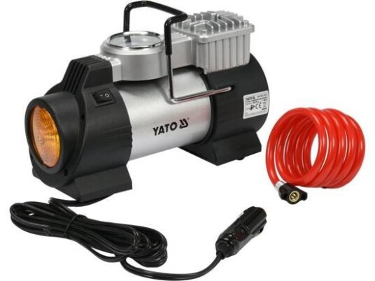 Yato Yt-73460, Bil, 10 Stang, 40 L/Min, Sort, Stål, 3 M, Cigartenner/Lighter Yato Yt-73460, Bil, 10 Stang, 40 L/Min, Sort, Stål, 3 M, Cigartenner/Lighter