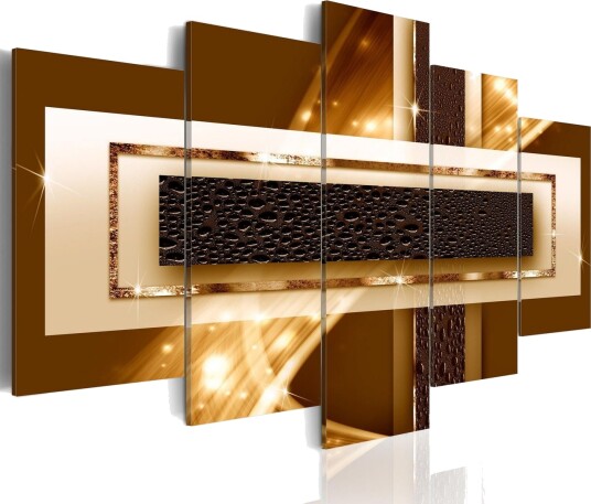 Bilde Golden Streak 100x50 Artgeist sp. z o. o.