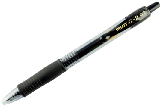 Pilot Kulepenn Gel G2 0,7 Medium Svart 12-pack
