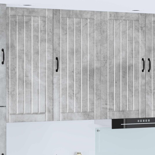 Kjøkkenskap Betonggrå 50 x 31 x 100 cm Konstruert tre