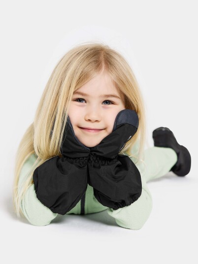 Didriksons Shell Kids Gloves 060 BLACK 2-4 Didriksons Shell Kids Gloves 060 BLACK 2-4