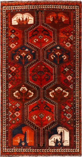 Orientalsk teppe Hamedan 287 x 150 cm Orientalsk teppe Hamedan 287 x 150 cm