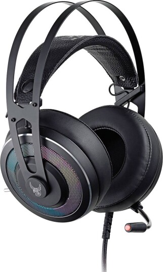 L33T Nebulir Gaming Headset RGB Svart