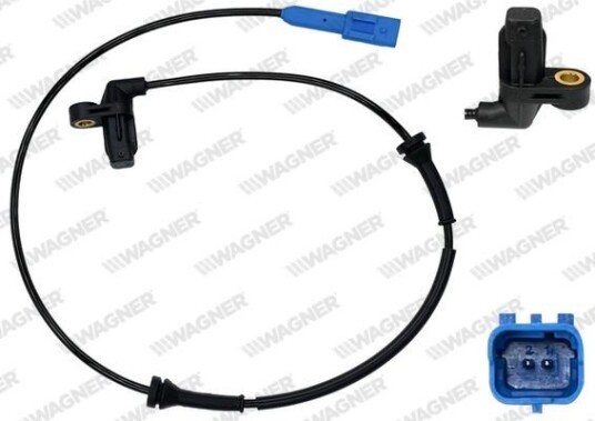 Sensor, ABS WAGNER ABS00060