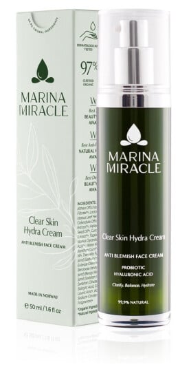 Marina Miracle Acai Hydra Ansiktskrem 50 ml med SPF og UVA/UVB-beskyttelse