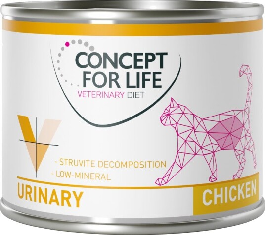 Concept For Life Vet Våtfôr Veterinary Urinary Diet Kylling 6 X 200 G