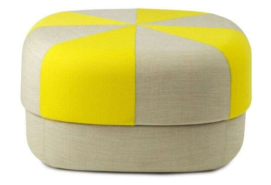Normann Copenhagen - Circus Pouf Duo Large Yellow Normann Copenhagen