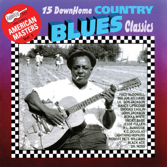 Diverse Artister 15 Down Home Country Blues Classics CD
