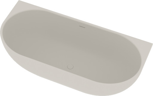 Ideavit Badekar SolidNova Matt Hvit 180x80cm Ideavit Badekar SolidNova Matt Hvit 180x80cm