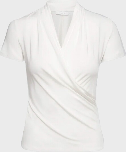 Andiata Fifi 2 Top Chalk White Hvit XS