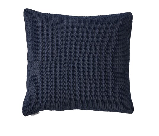 Cane-line Divine dekorativ pute Midnatt blå 50 x 50 cm Blå